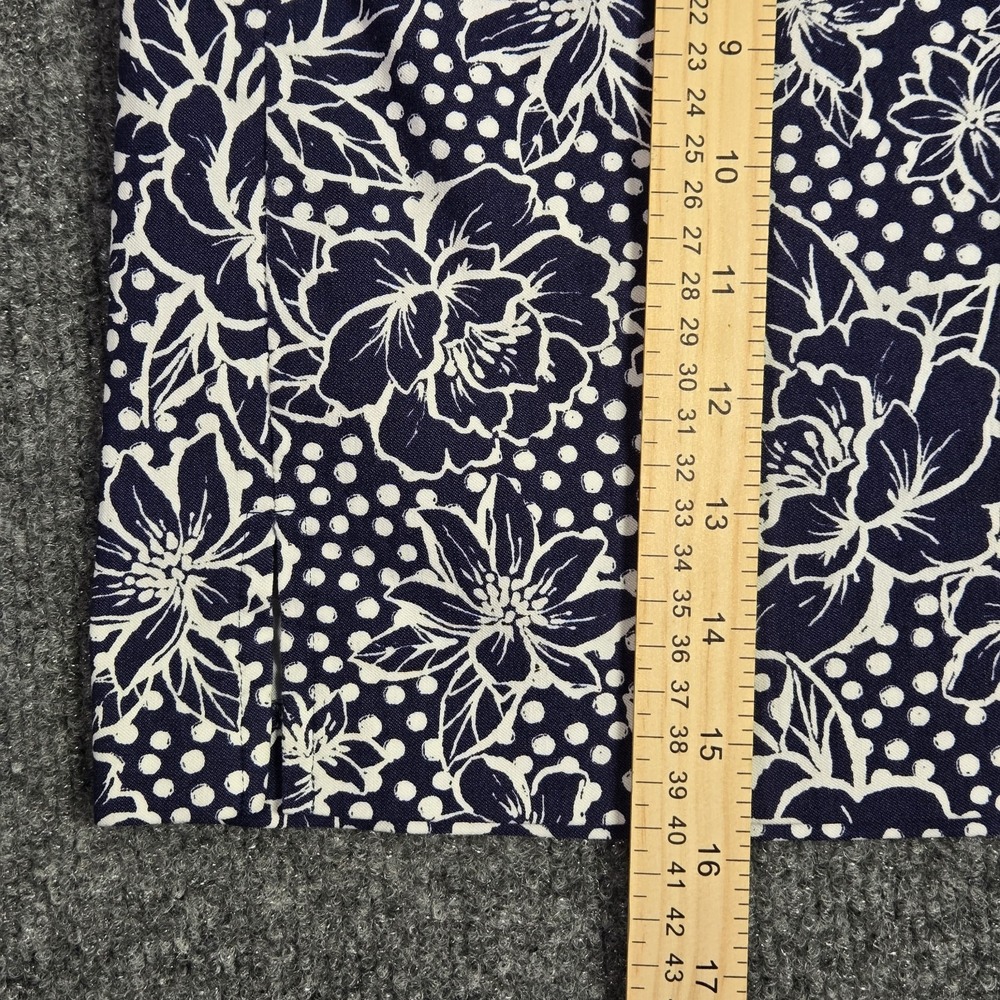 Rafaella Golf Skort Womens Small Blue Floral Stretch Skirt Pickleball Activewear - Picture 5 of 9